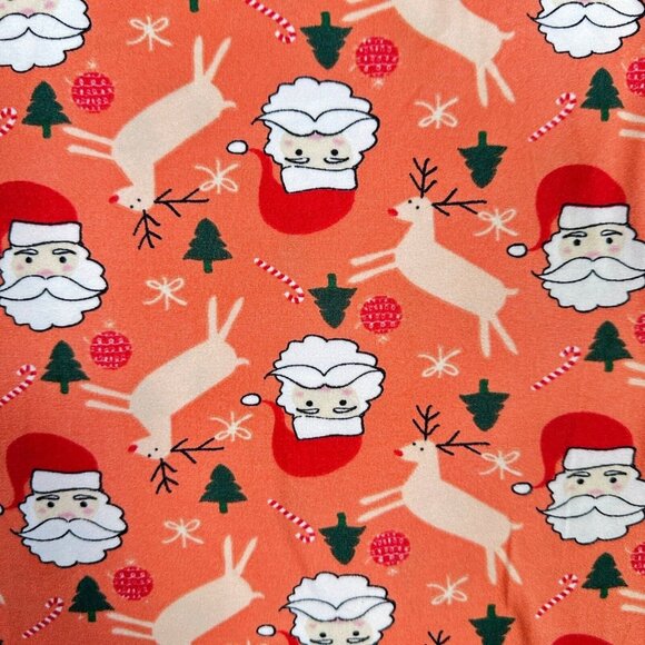 Dot Dot Smile Flapper  Dress Girls 3/4 Santa Reindeer Christmas Holiday Winter - Picture 3 of 6